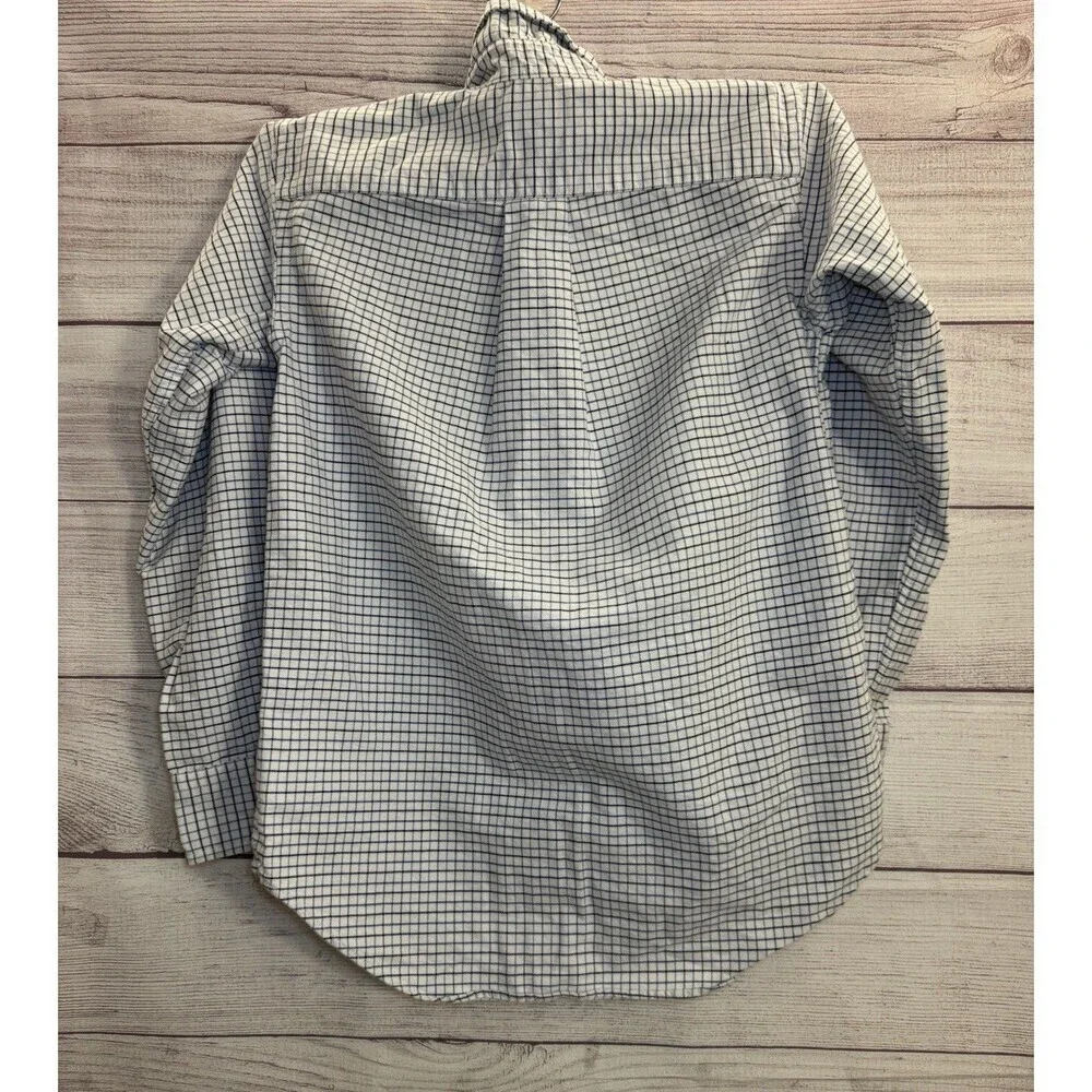 Boy’s Polo Ralph Lauren Long Sleeve Button Down Blue Shirt  - Size 8